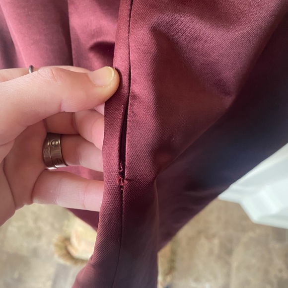 French Connection Strapless Silk / Satin Sz6 Dress - Picture 7 of 7